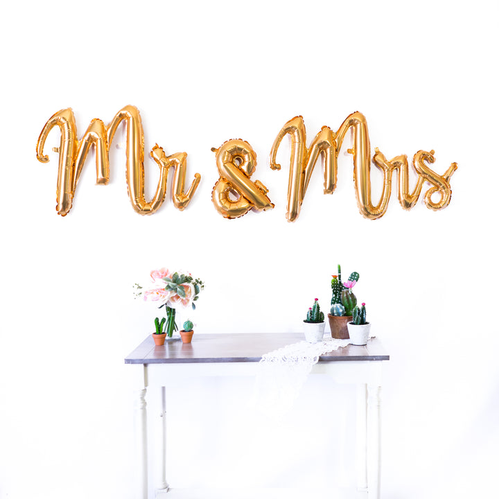 Mrs Balloon Banner