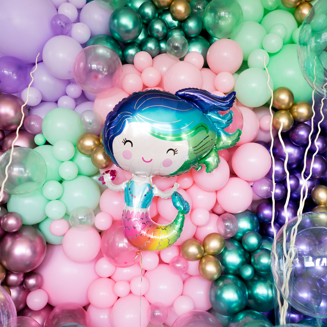 Rainbow Mermaid Balloon