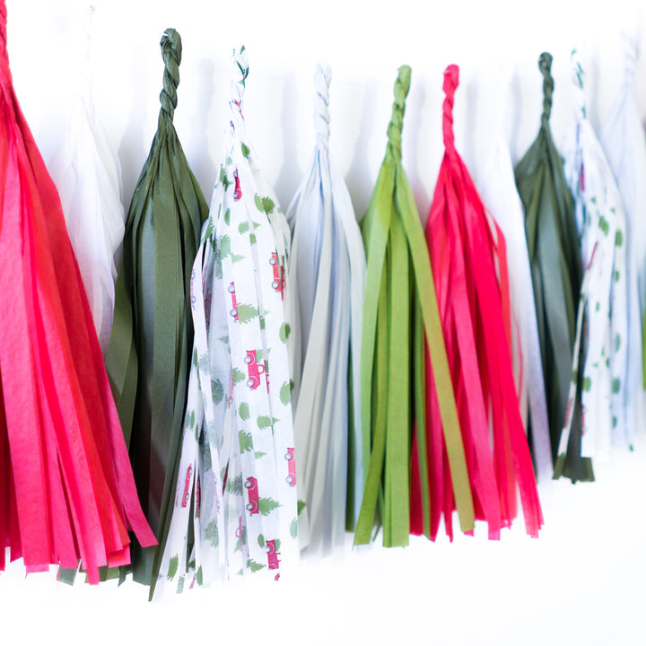 Merry & Bright Script Balloon Banner
