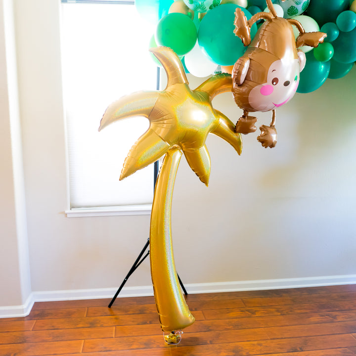 Holographic Palm Tree Balloon