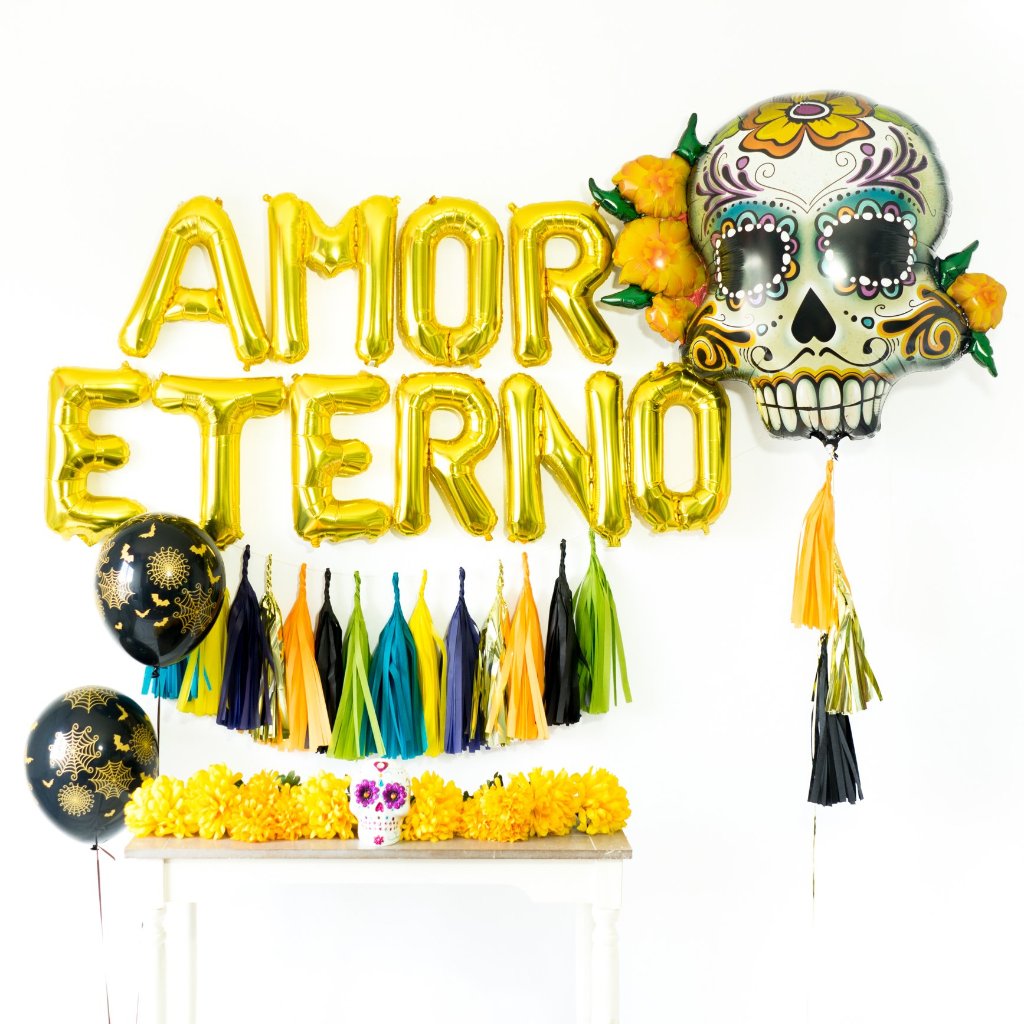 Amor Eterno Tassel Balloon Party Box | Dark