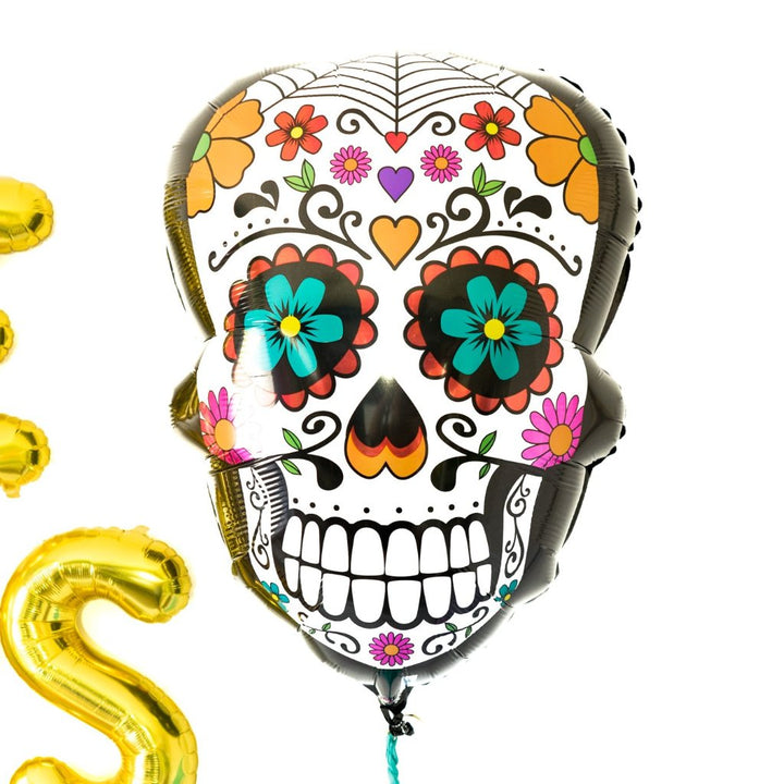 Dia de los Muertos Sugar Skull Balloon
