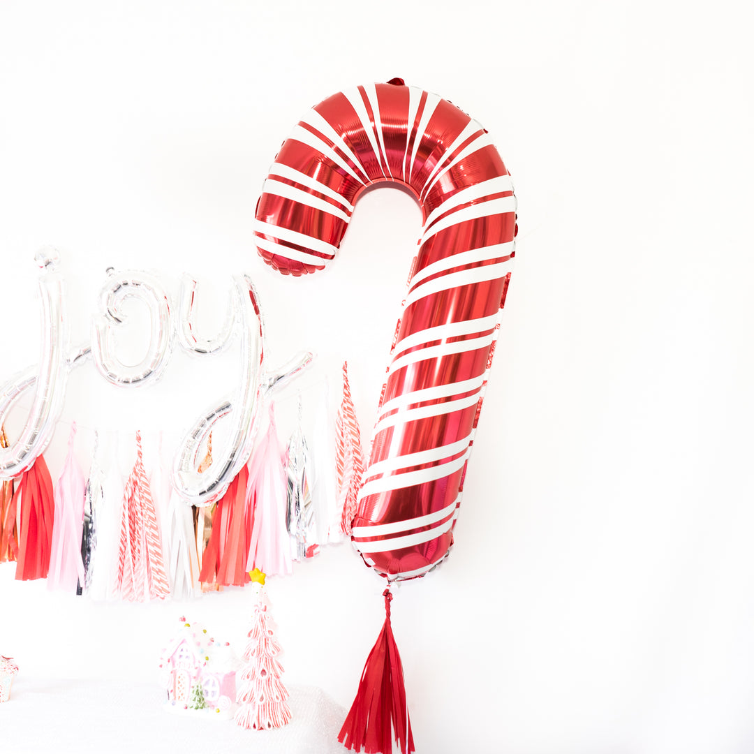 Joy Holiday Balloon Tassel Party Box