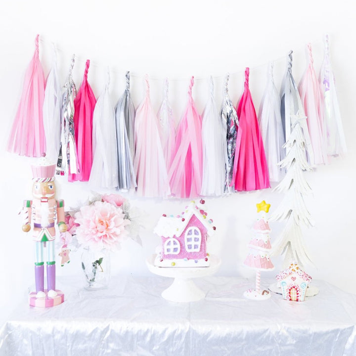 Pink Wonderland Paper Tassels