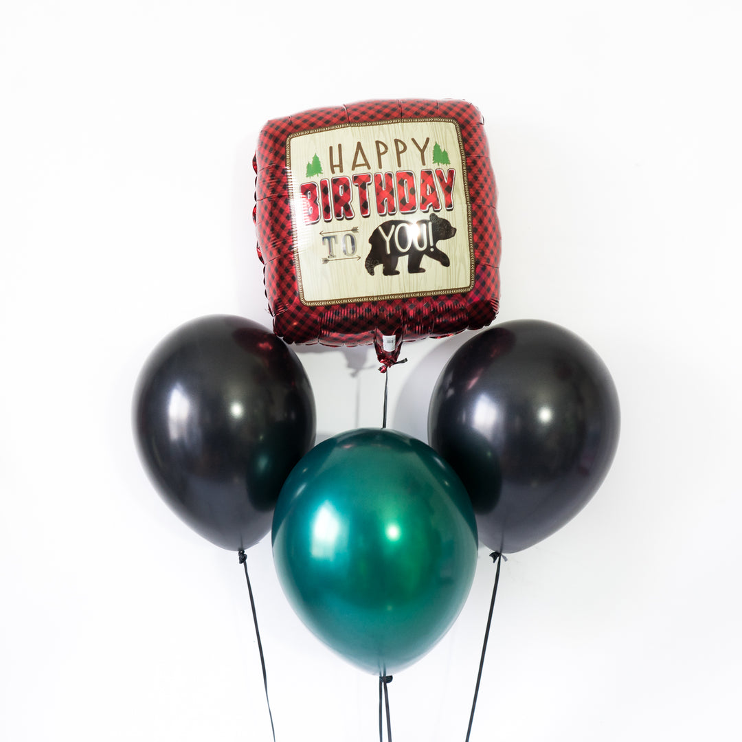 One Script Woodland Balloon Tassel Garland Party Box