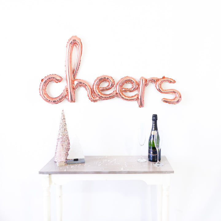 Blush NYE Tassel Balloon Party Box