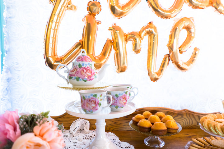 DIY Blush Balloon Garland
