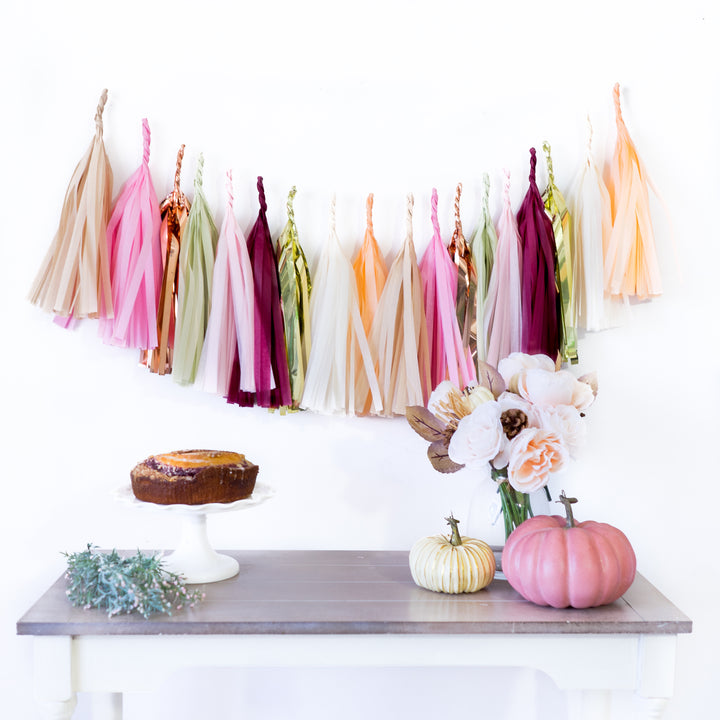 Script Friendsgiving Balloon Tassel Party Box
