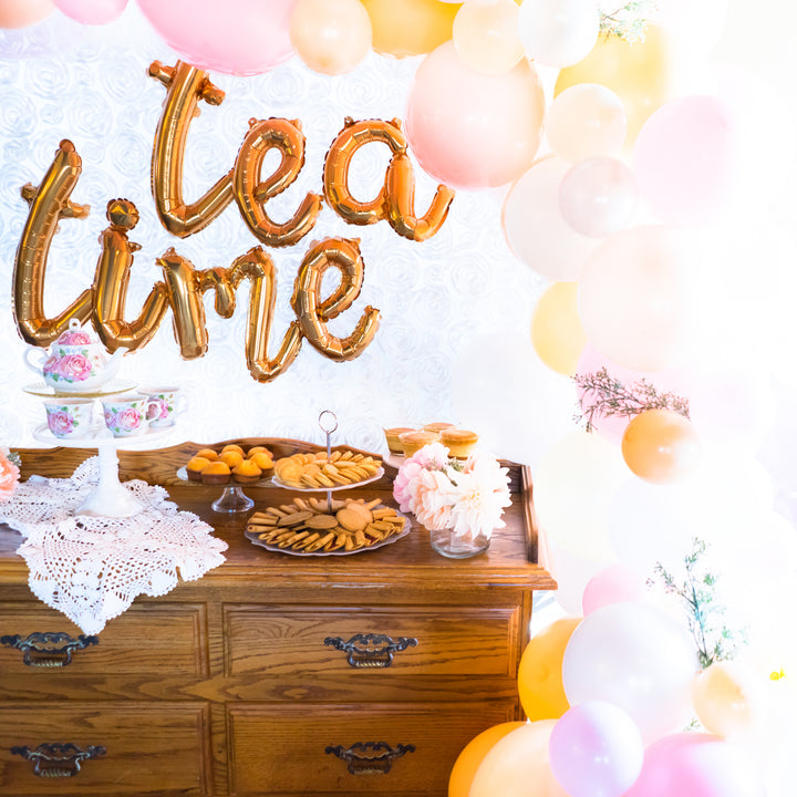 DIY Blush Balloon Garland