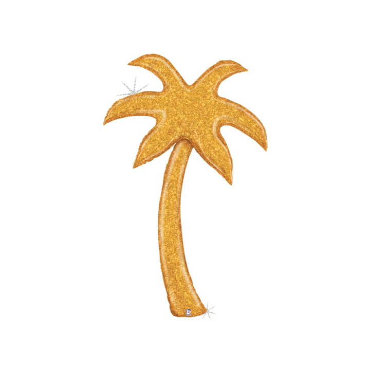 Holographic Palm Tree Balloon