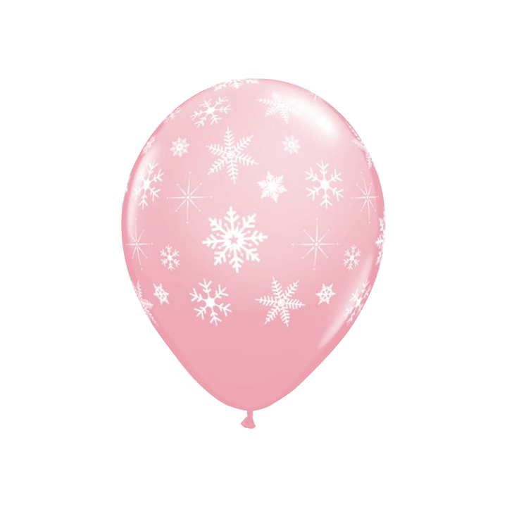 Pink Snowflake Balloon Bouquet