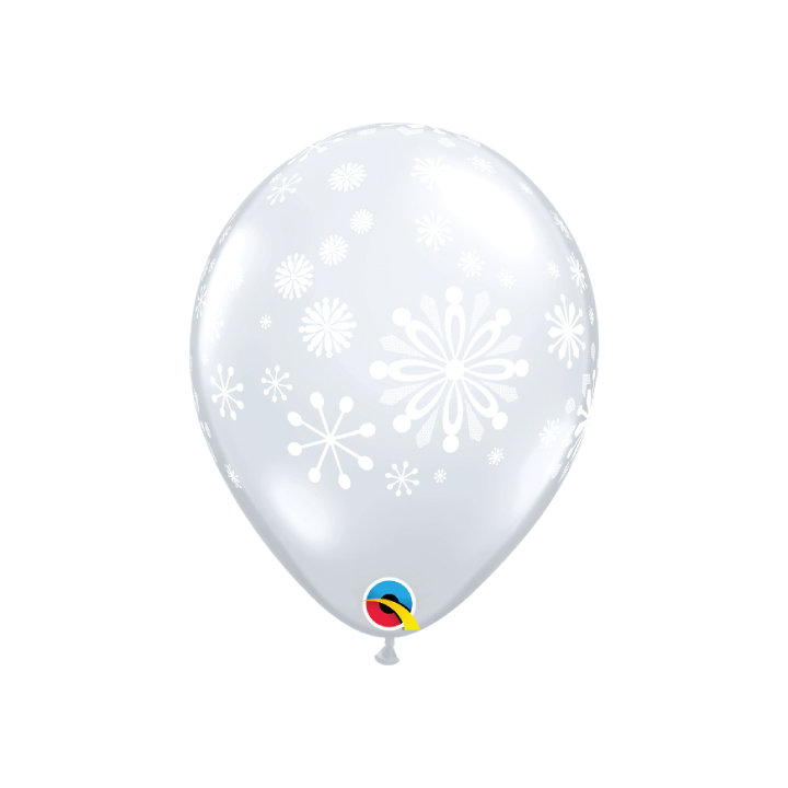 Clear Snowflake Balloon Bouquet