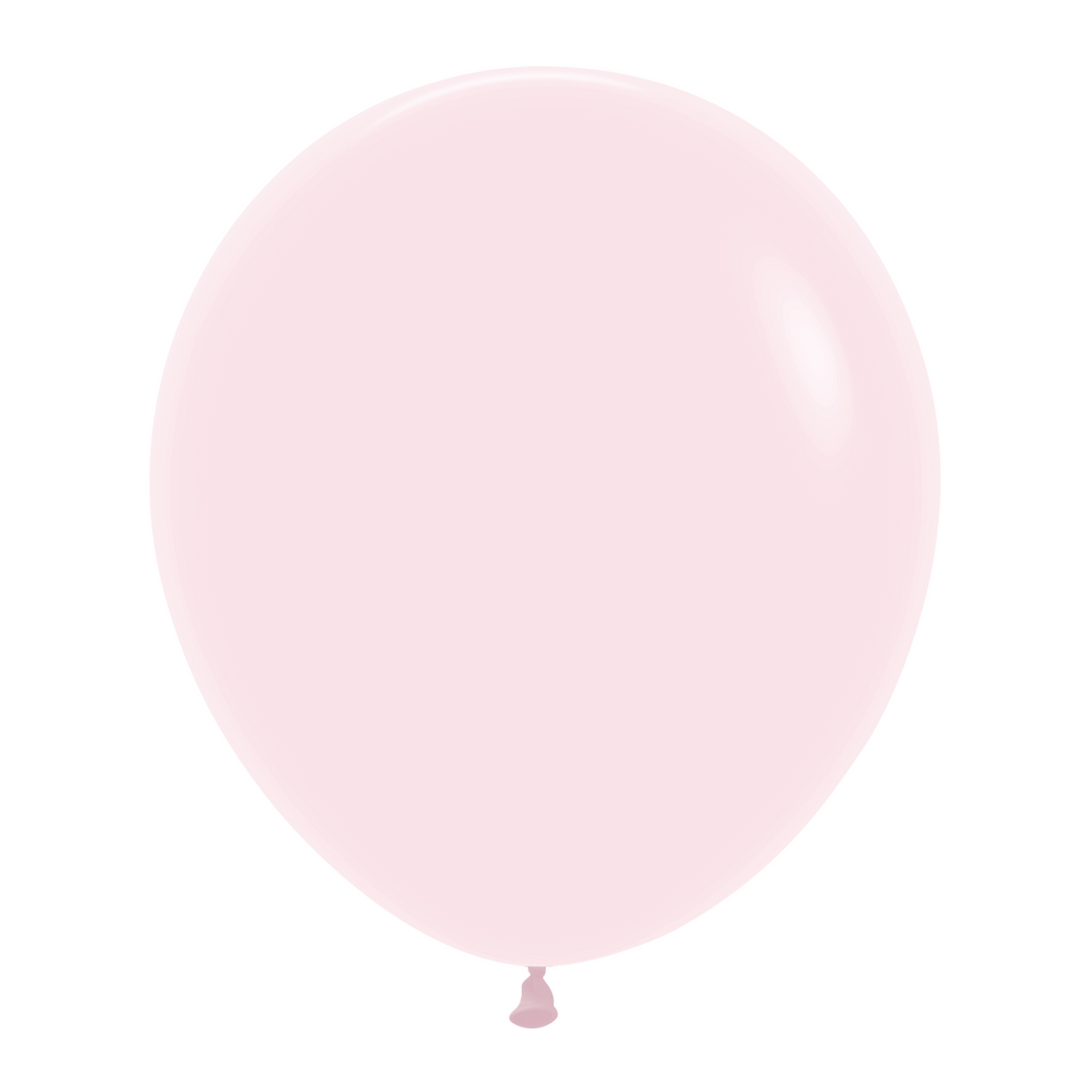 18 inch Sempertex Pastel Matte Pink