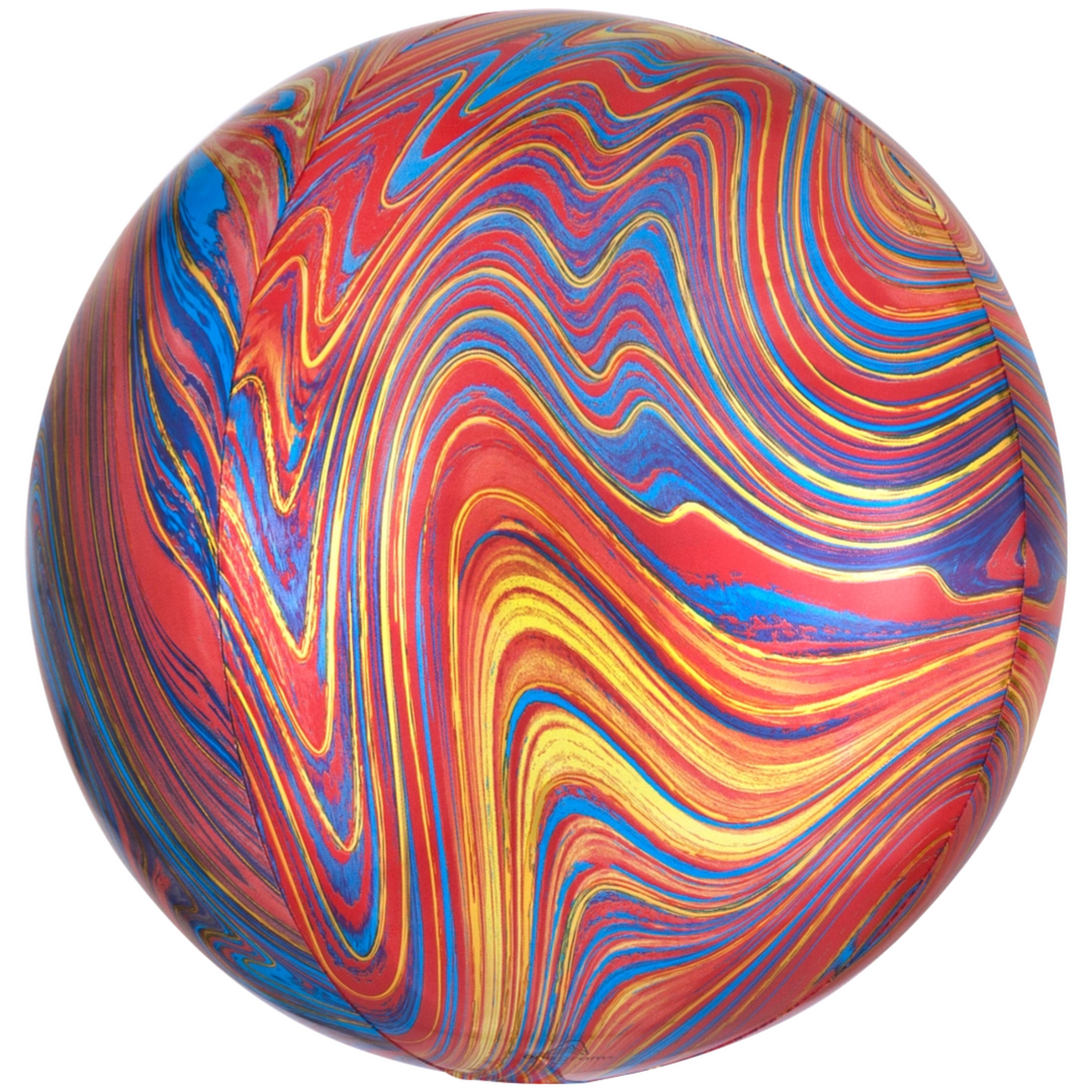 Colorful Marblez™ Orbz® Balloon