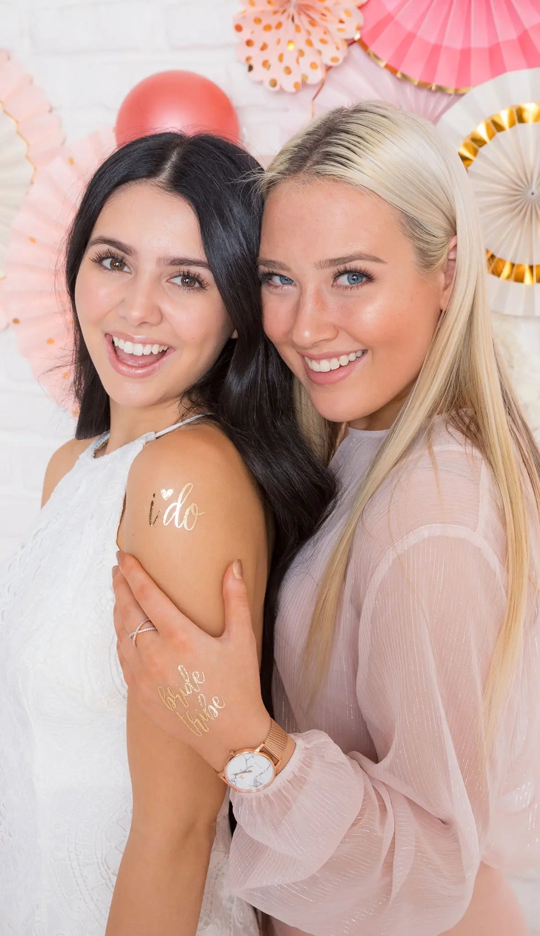 Bride to Be Temporary Tattoo Set
