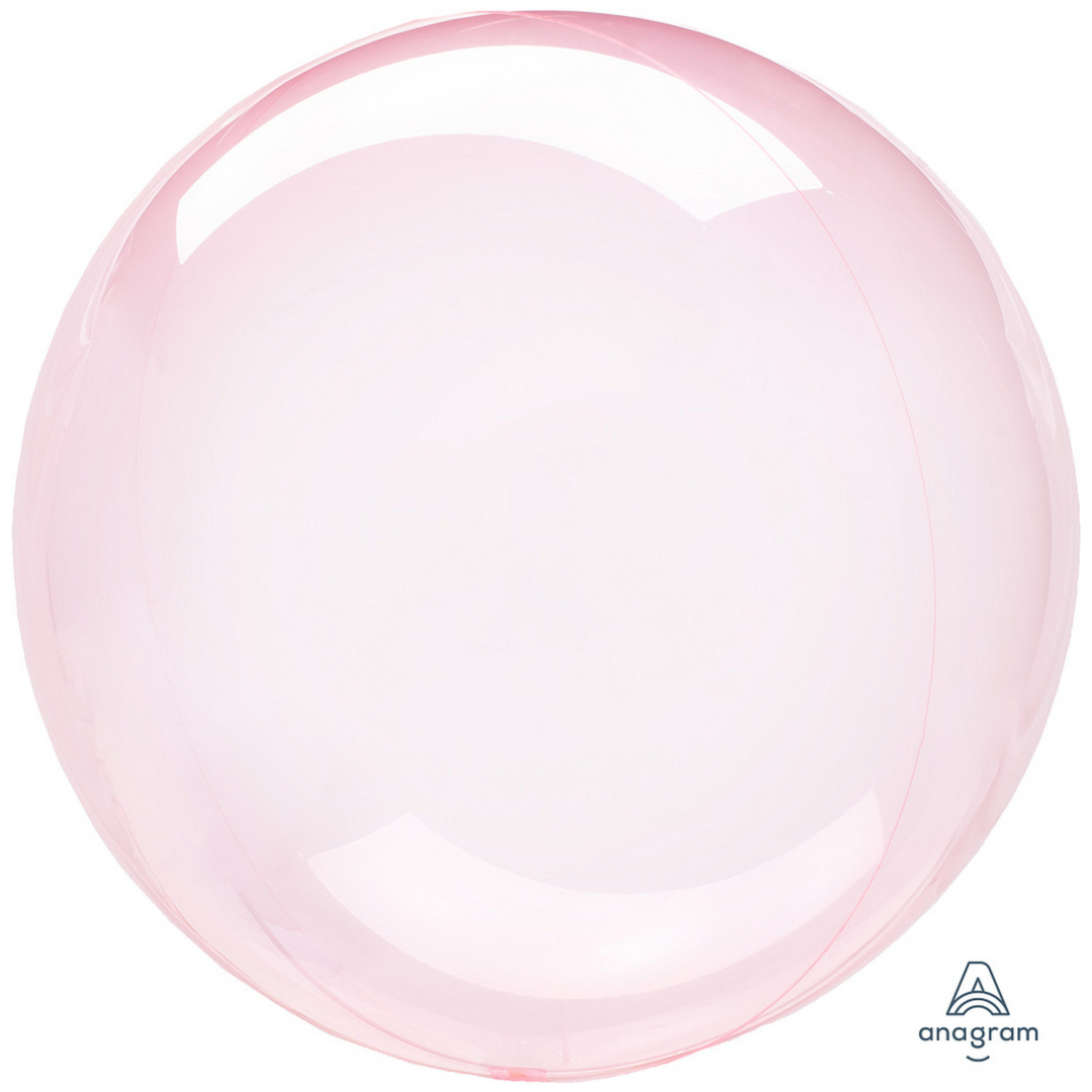 Crystal Clearz™ Dark Pink Balloon