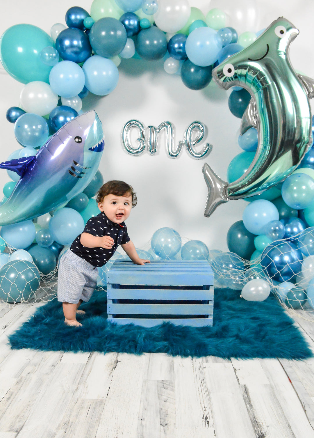 Shark Balloon  Shark Birthday Party Decorations, Shark Decor, Under the sea  – Soiree Love