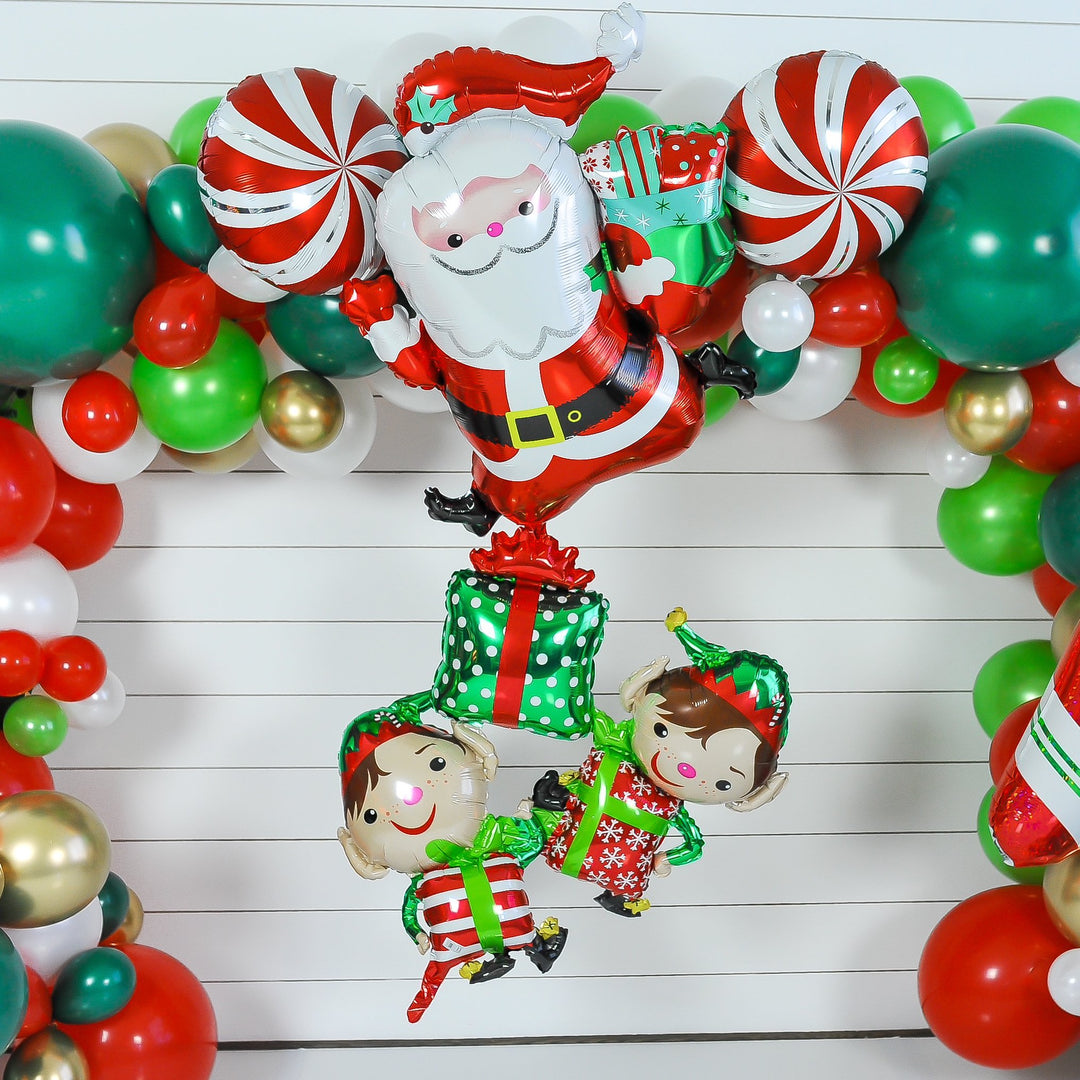 Santa and Elves Balloon