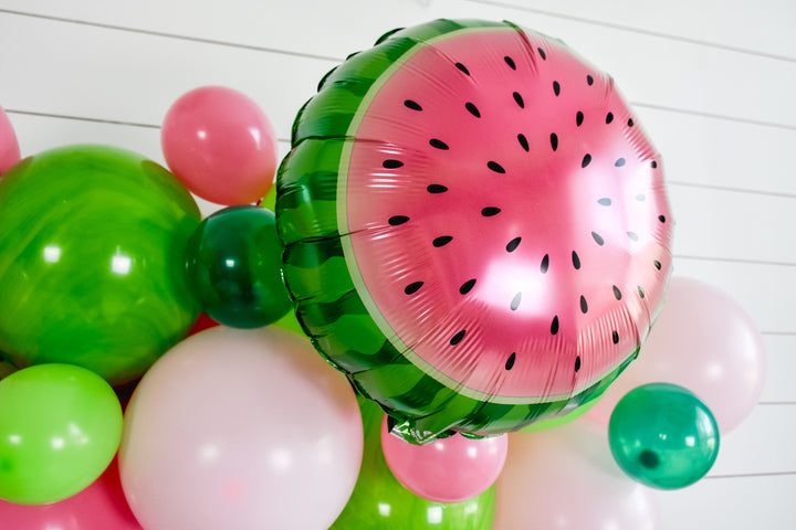 DIY Watermelon Balloon Garland (Pink)