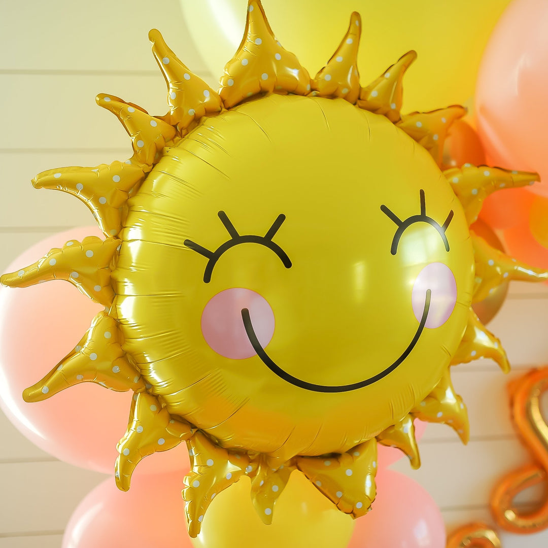 Happy Sunshine Sun Balloon