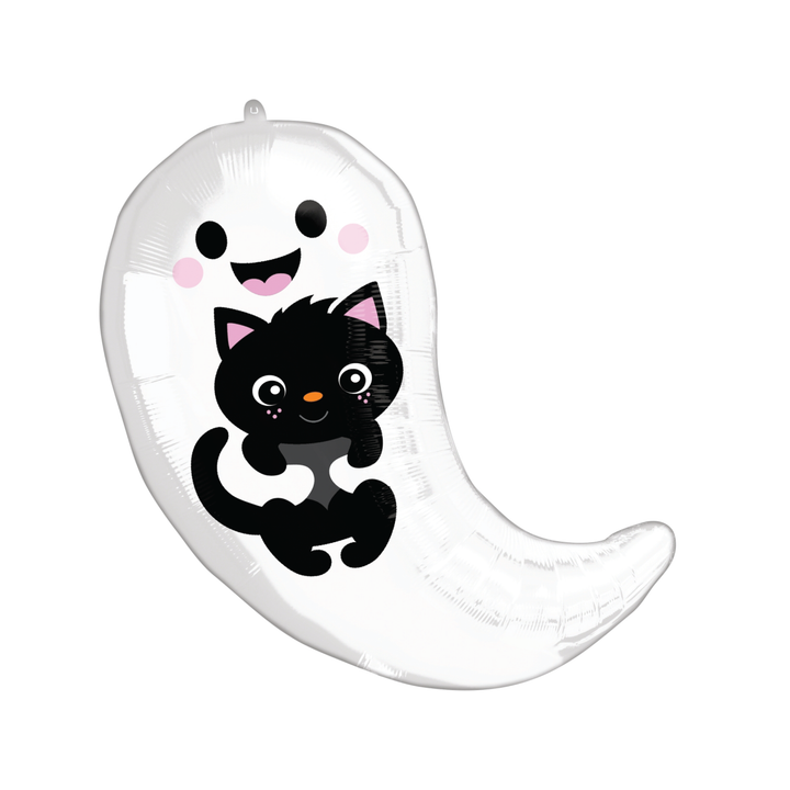 Ghost & Black Cat Balloon