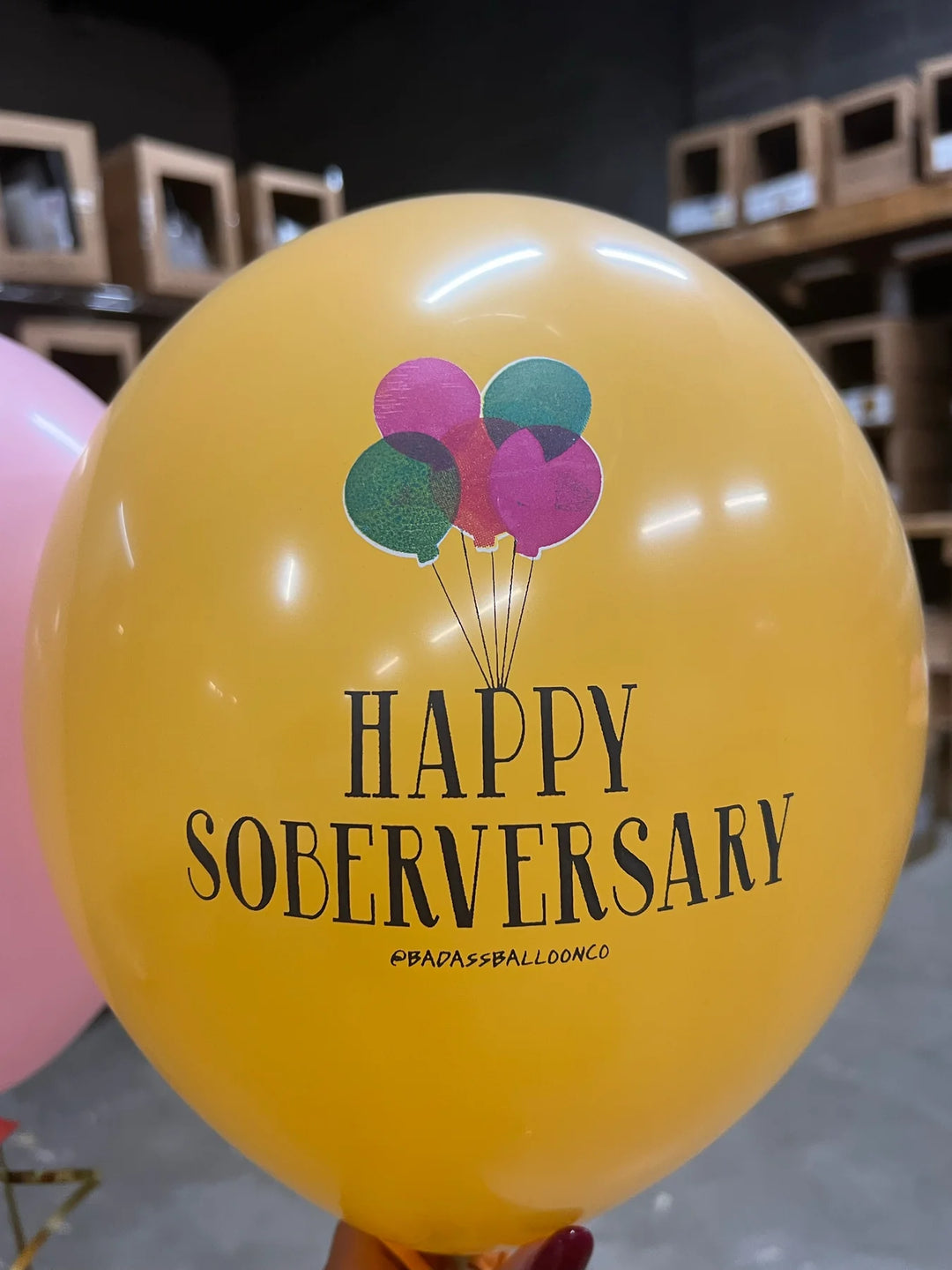 Happy Soberversary Balloons
