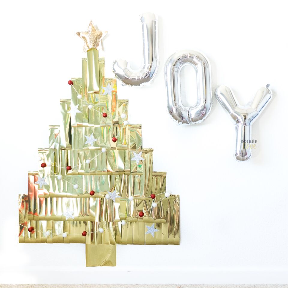 Joy Christmas Tree Party Box