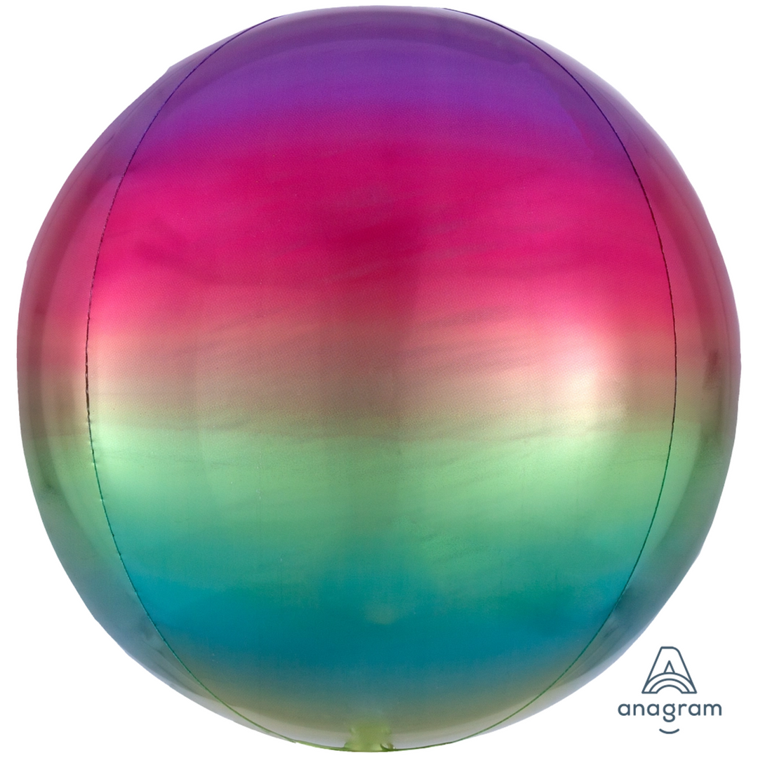 Rainbow Ombré Orbz® Balloon