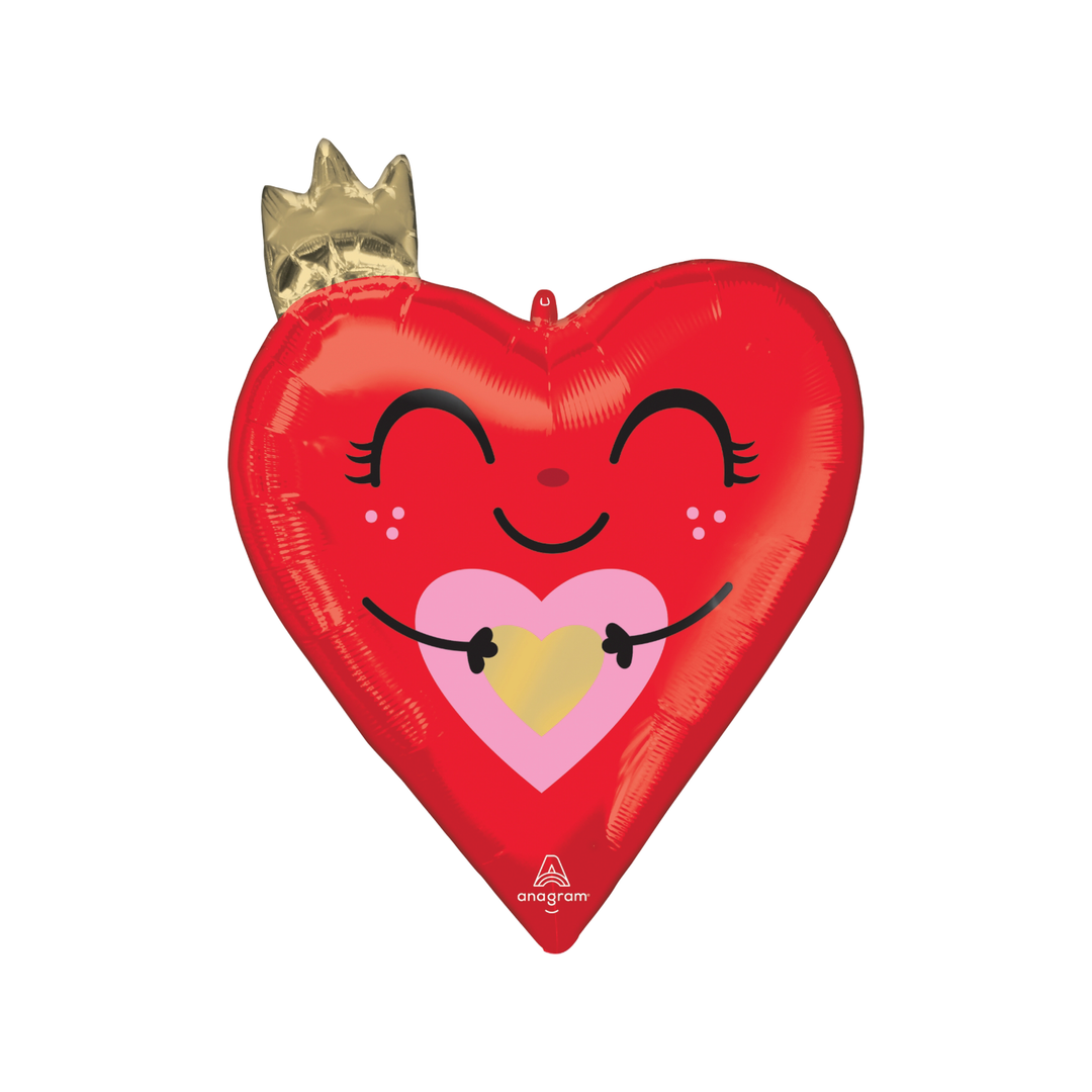 Valentine Queen of Hearts Balloon