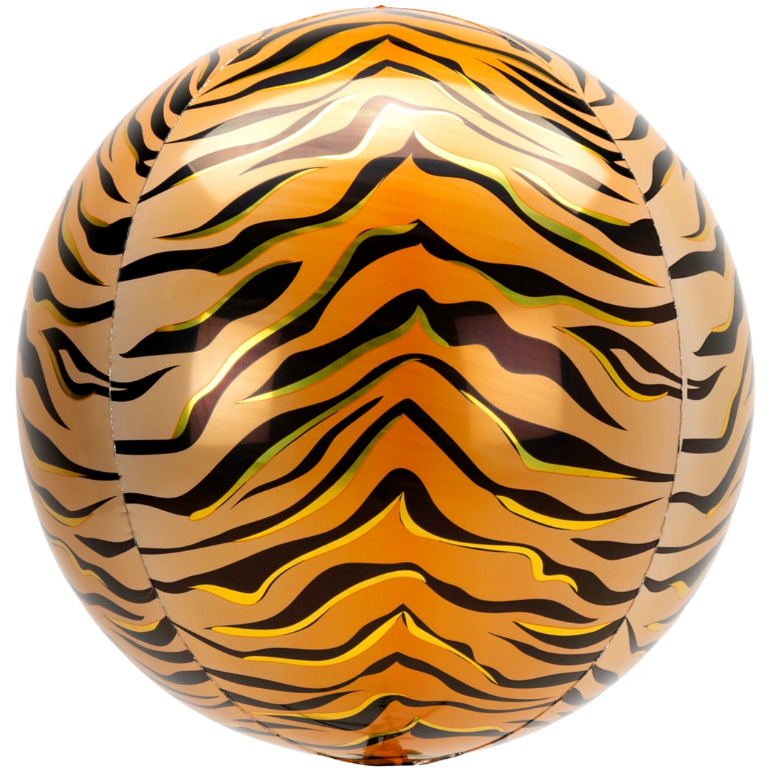 Tiger Print Orbz® Balloon