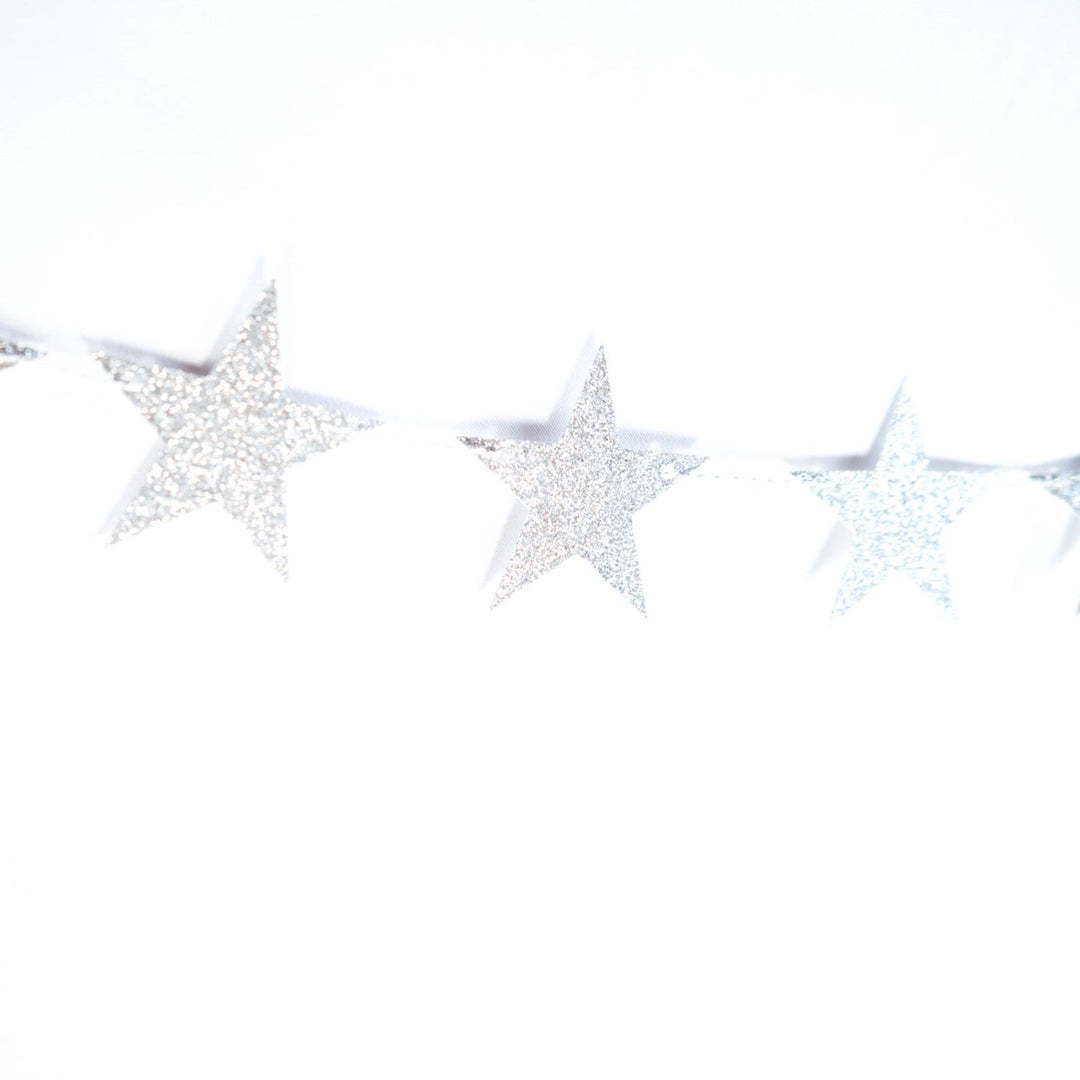STAR GARLAND | Silver 10ft-15ft