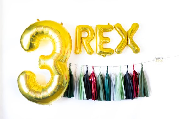 Three Rex Balloon Party Box