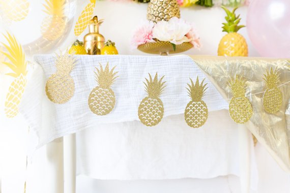 Party Like a Pineapple Balloon Tassel Party Box | Green