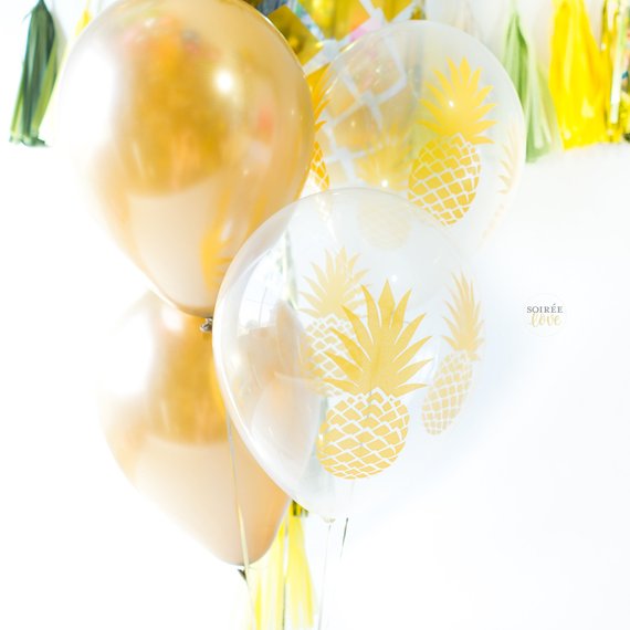 Pineapple Balloon Bouquet