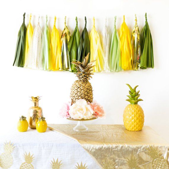 Pineapple Paper Tassels