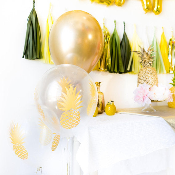 Party Like a Pineapple Balloon Tassel Party Box