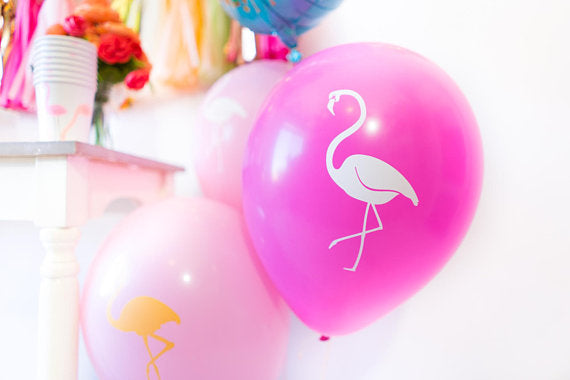 Let's Flamingle Balloon Tassel Party Box