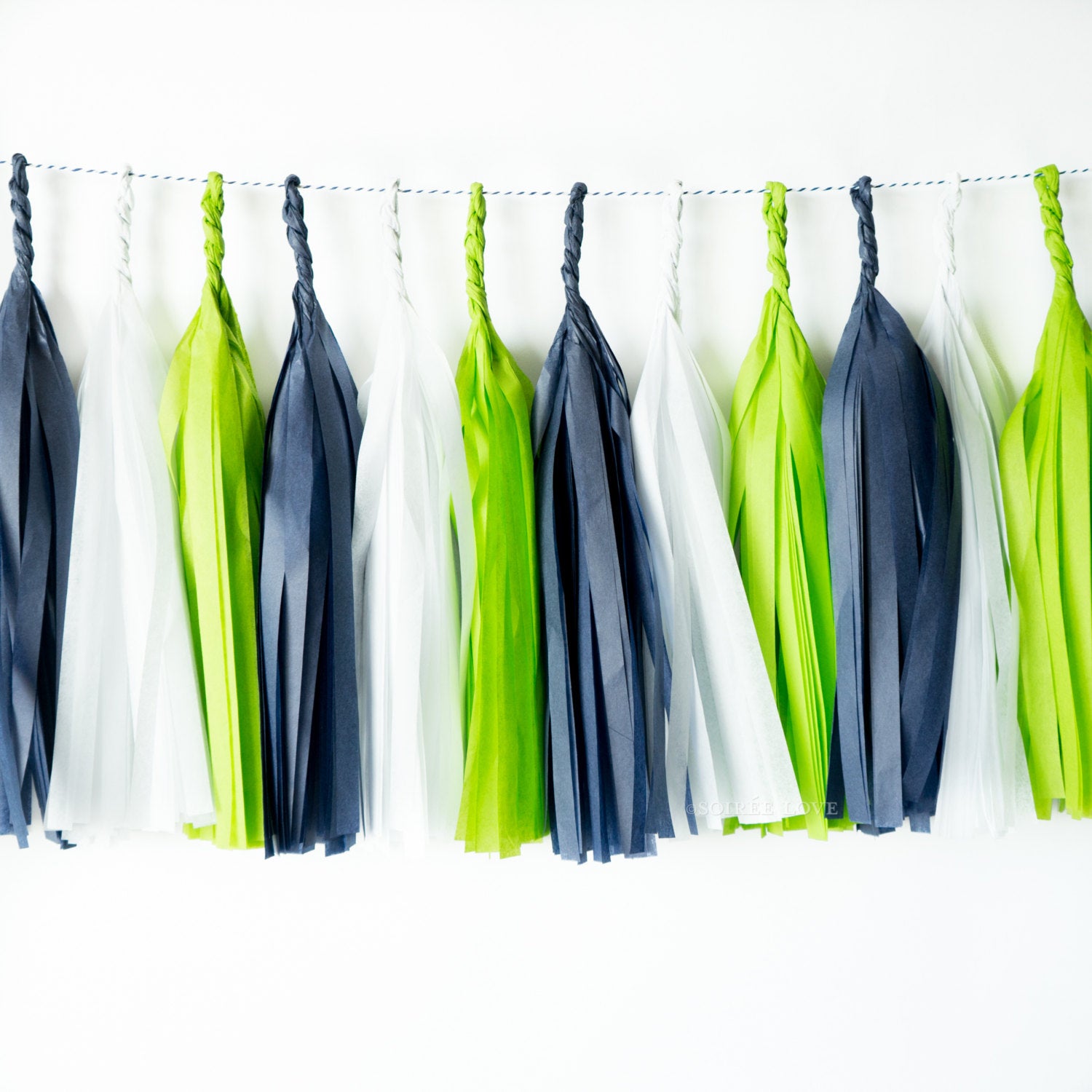 Seahawk Paper Tassels – Soiree Love