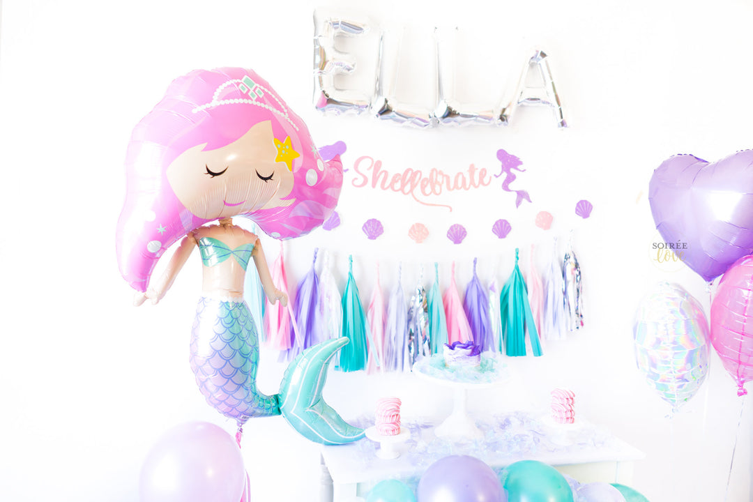 Mermaid Love Balloon Party Box