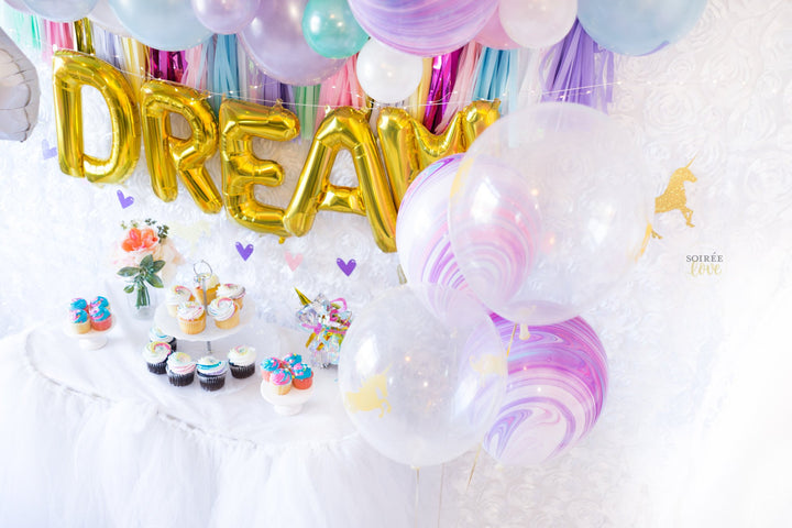 Unicorn Dreams Balloon Party Box