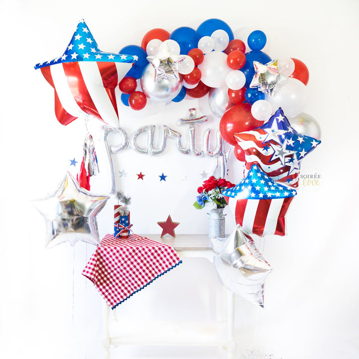 4th of July Party Balloon Tassel Party Box