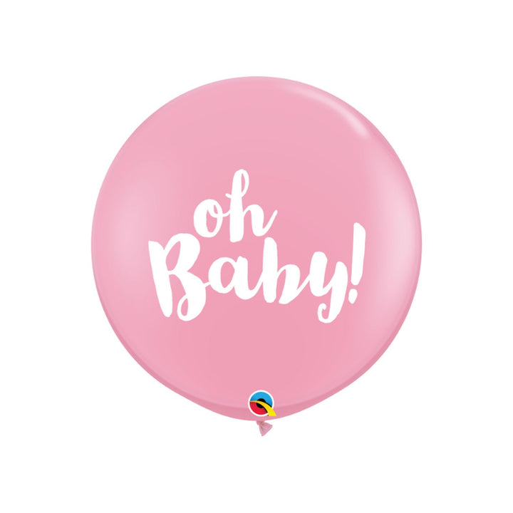 Script Oh Baby Jumbo Balloon