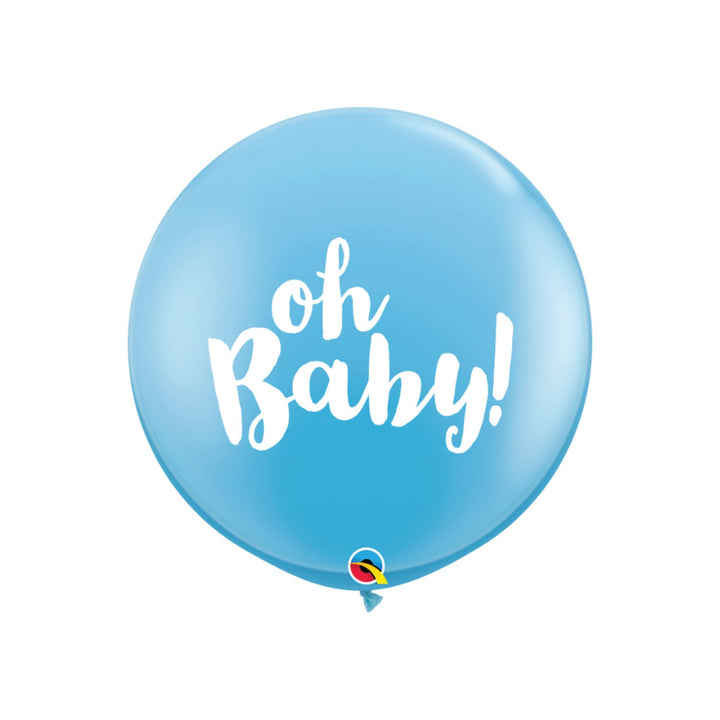 Script Oh Baby Jumbo Balloon
