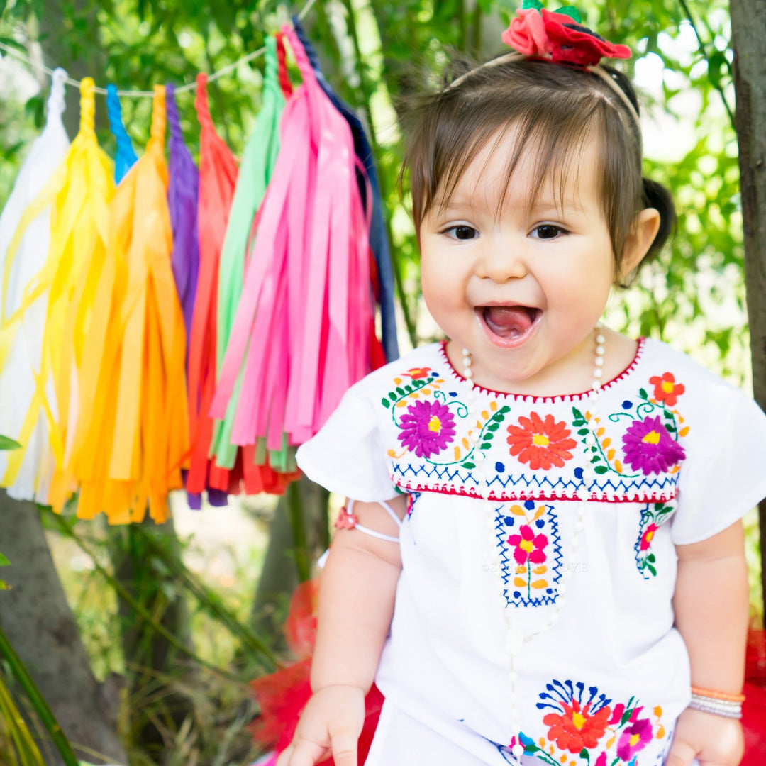 Fiesta multi-color Paper Tassels