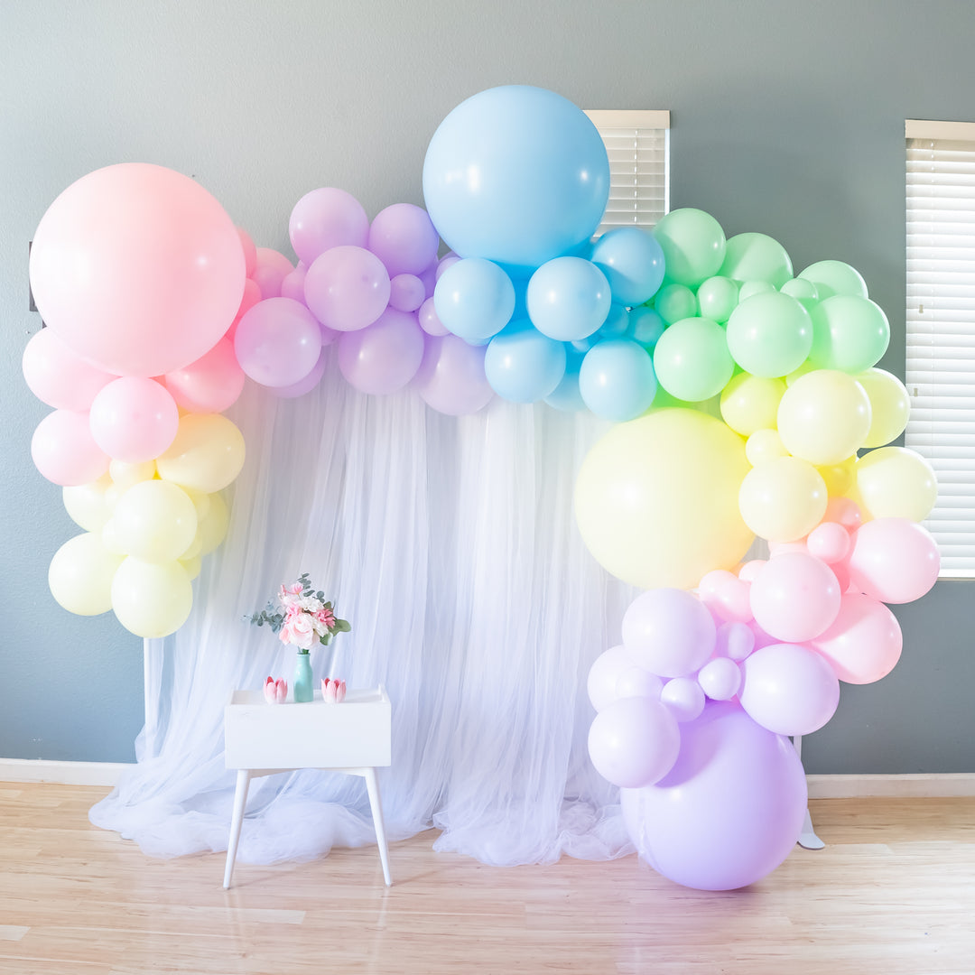 Pastel Balloon Garland