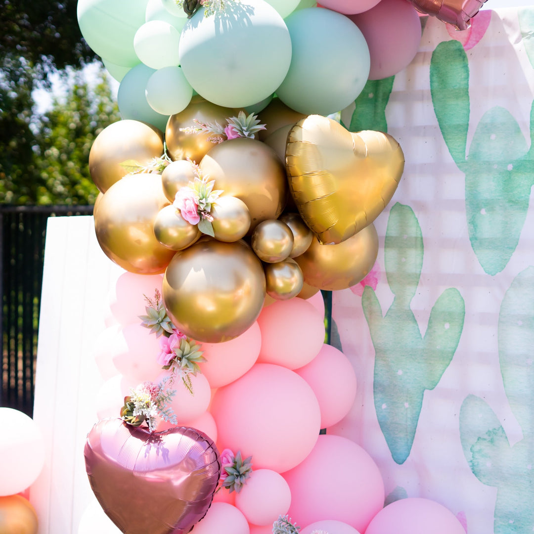 Cactus Fiesta | Blush Green Boho DIY Balloon Garland