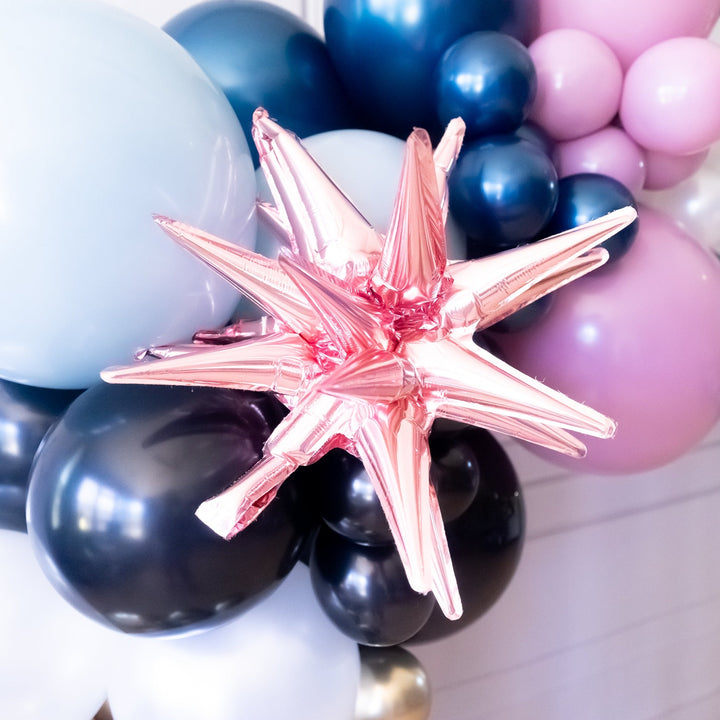DIY Pink Grad Balloon Garland