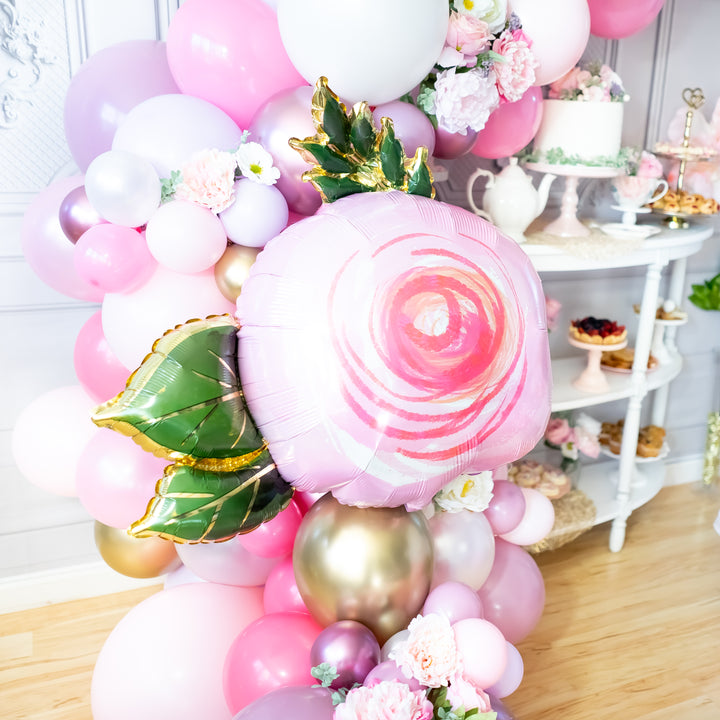 Blush Floral Balloon 