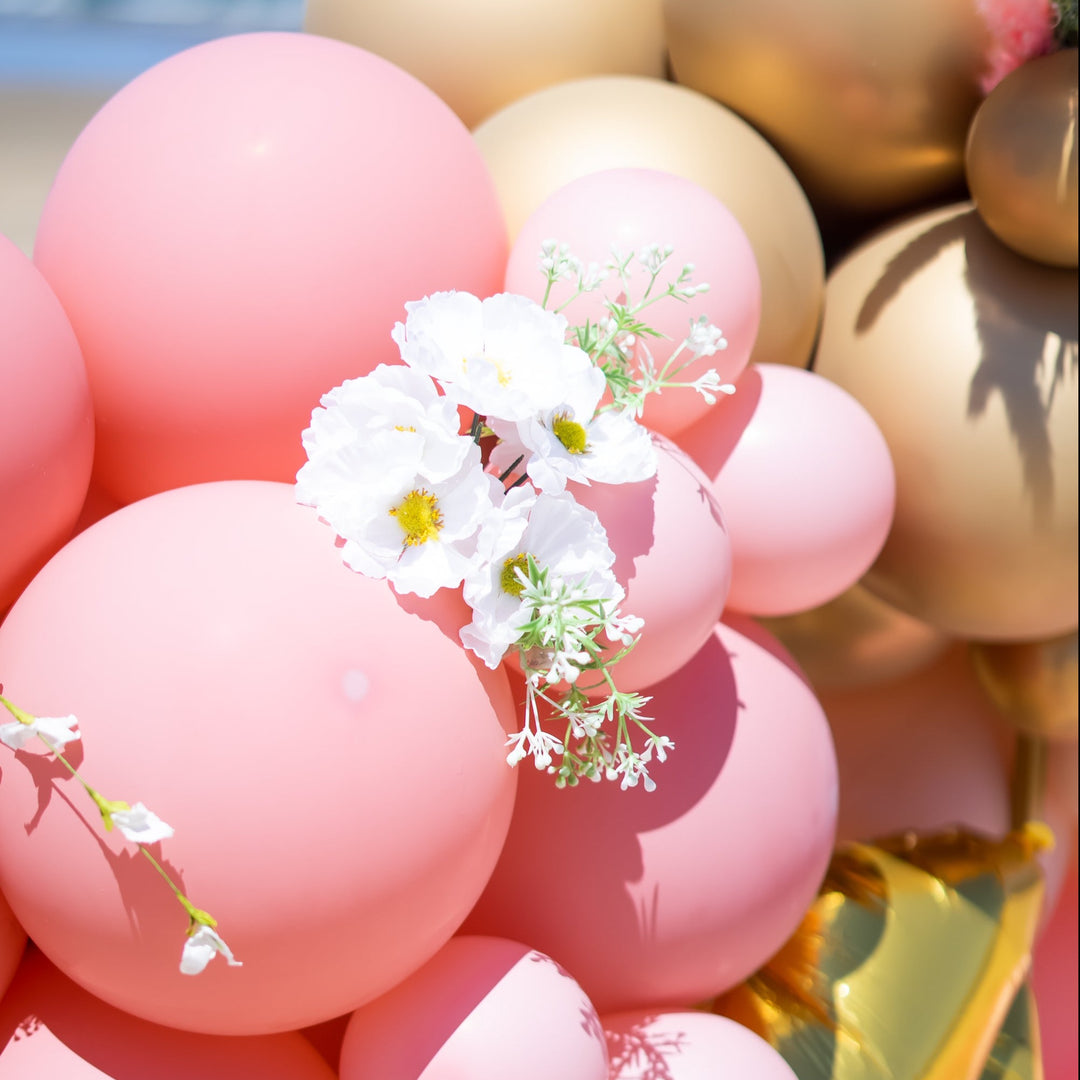Boho | Nude Blush Gold Boho DIY Balloon Garland