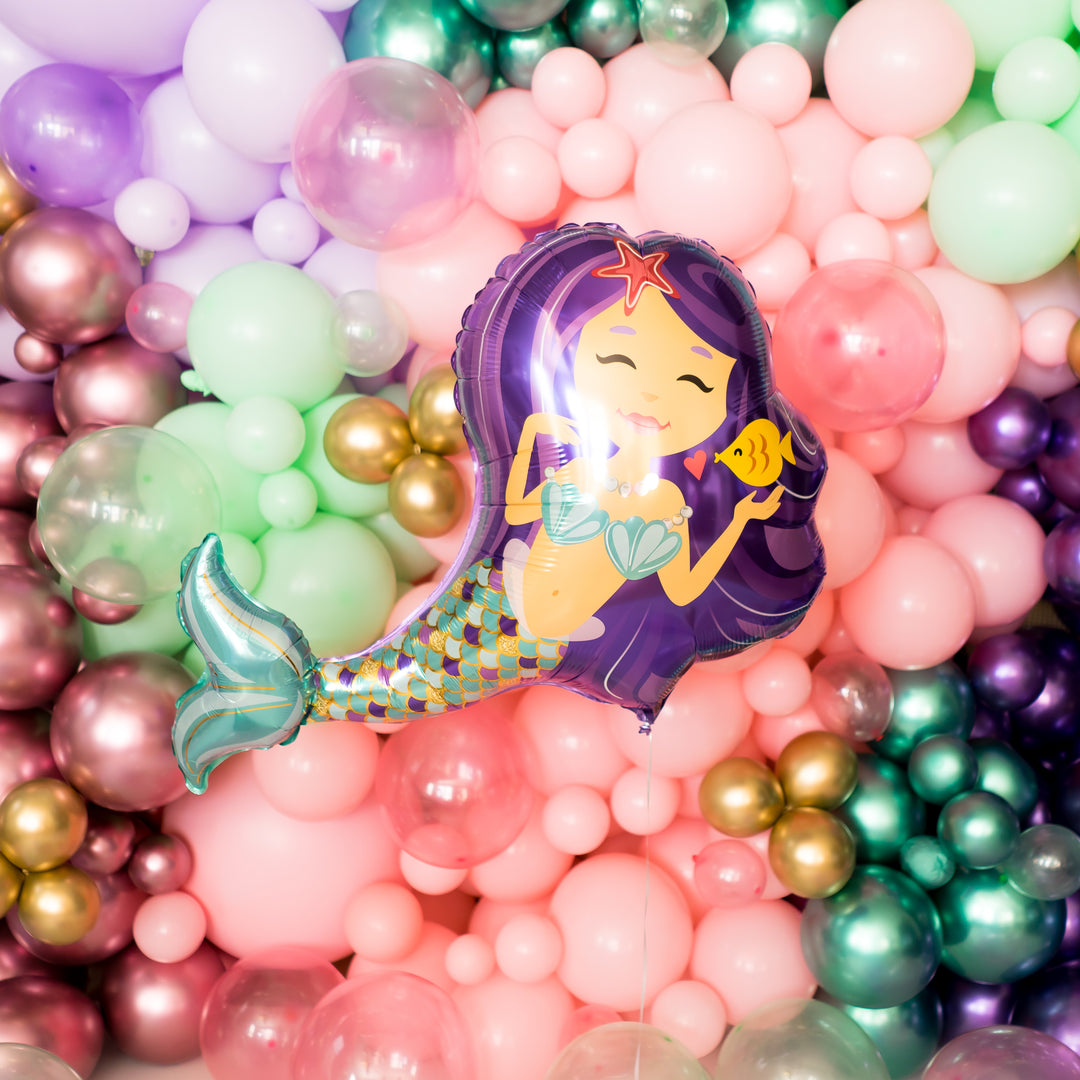Mermaid Balloon | Purple